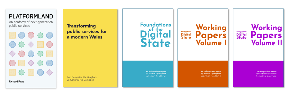 Books and reports related to digital public services